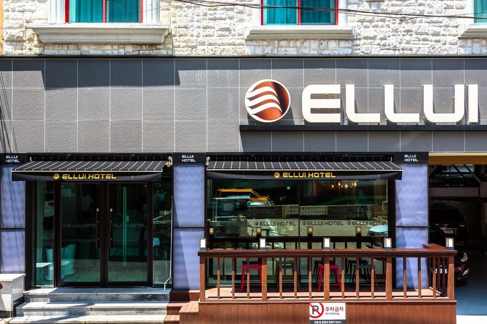 Ellui Hotel Чеджудо Экстерьер фото